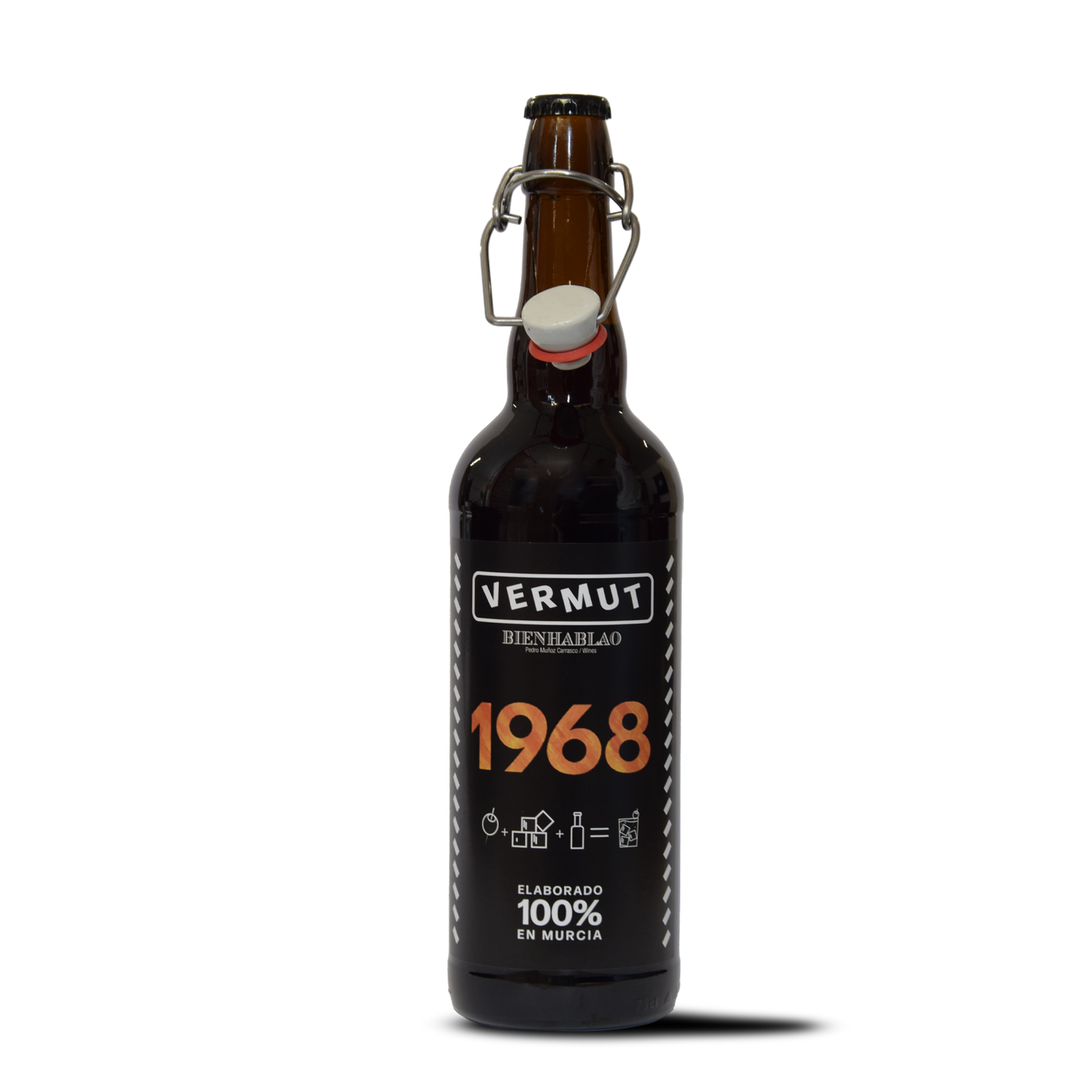 VERMUT ROJO BIENHABLAO 1968