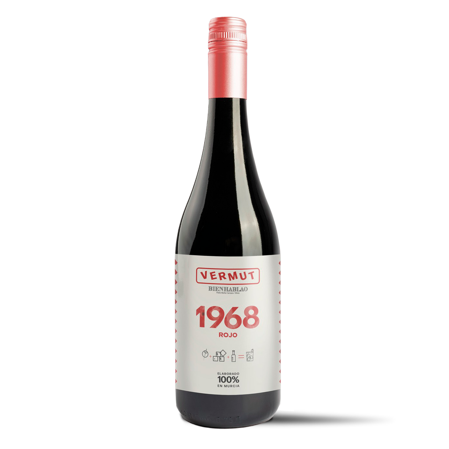 VERMUT ROJO BIENHABLAO 1968